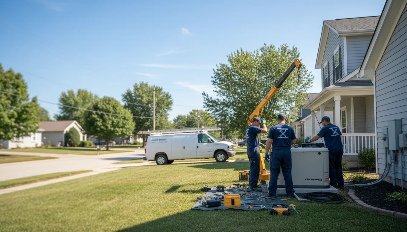 Generator Installation in East Chicago, IN near me